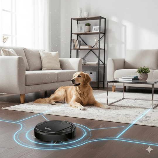 Aspirateur Robot Intelligent Ultra-Silencieux pour Un Nettoyage Efficace 1