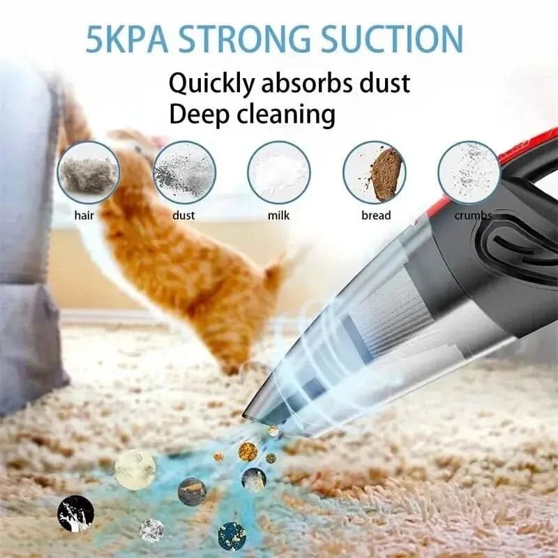 Aspirateur à Main Puissant Sans Fil Cyclonique Portable 2