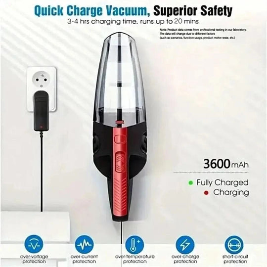 Aspirateur à main sans fil puissant 4