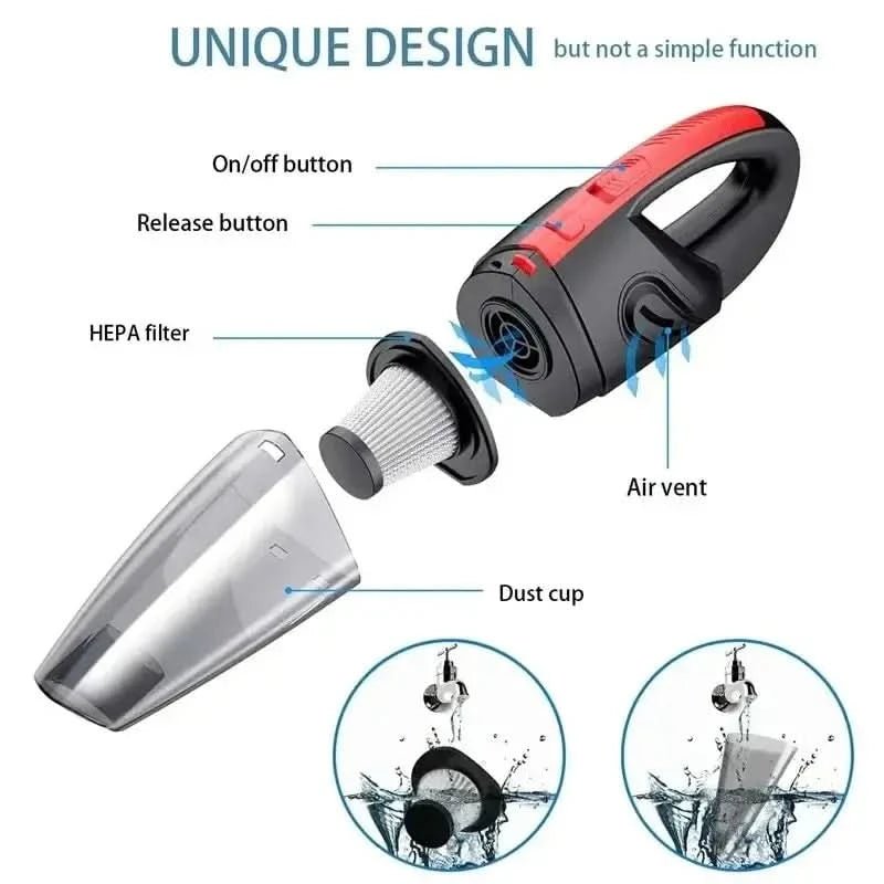 Aspirateur à main sans fil puissant 6