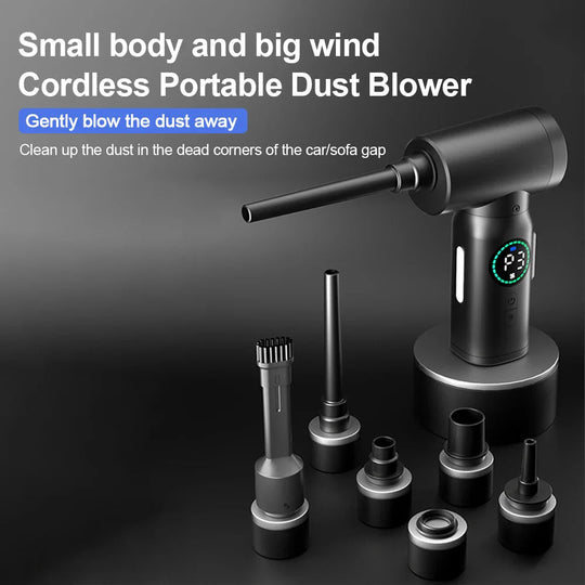 Aspirateur et Souffleur d'Air Portable Multifonction 6