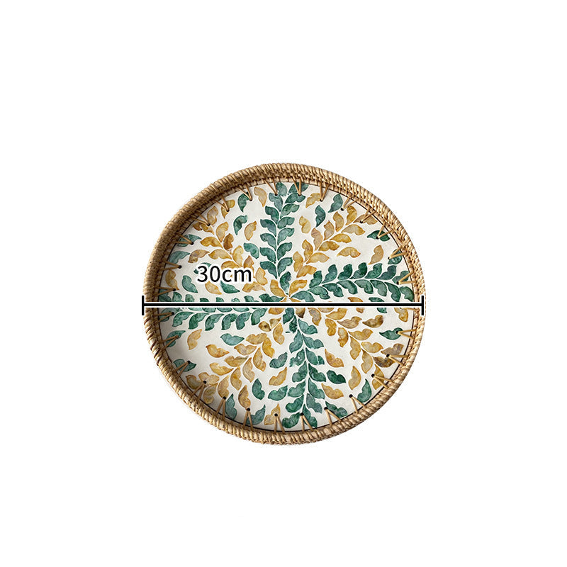 Assiette Décorative Artistique Pour Présentation Élégante 8