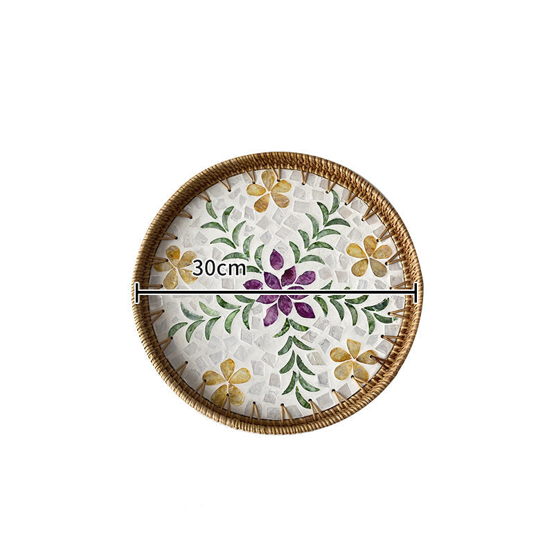 Assiette Décorative Artistique Pour Présentation Élégante 9