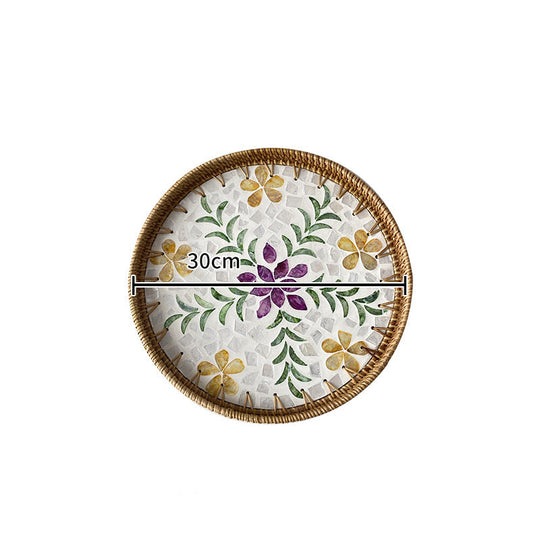 Assiette Décorative Artistique Pour Présentation Élégante 9
