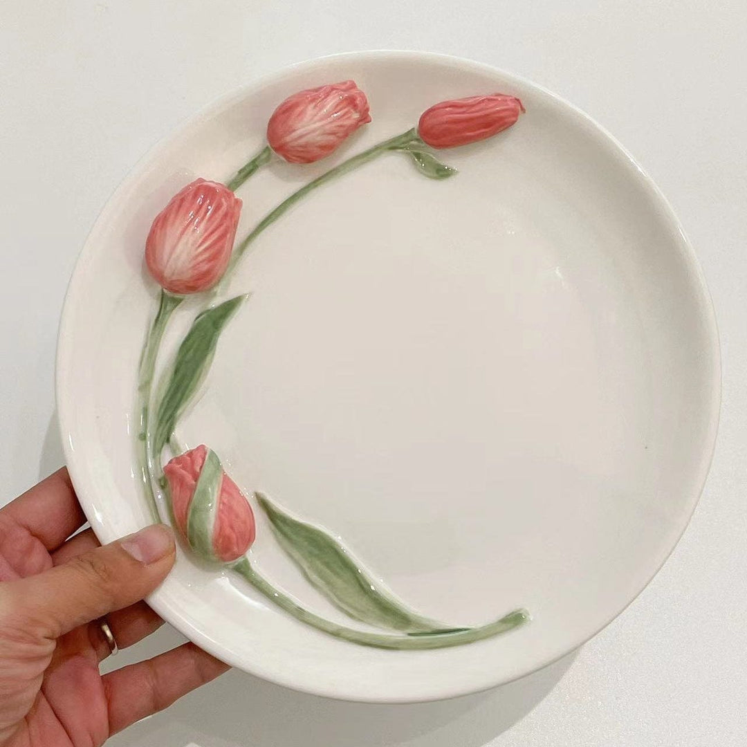 Assiette Tulipe Design pour Événements 5