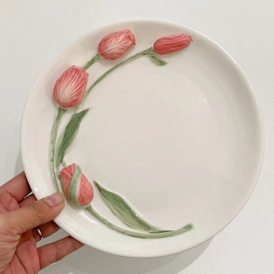 Assiette Tulipe Design pour Événements 7