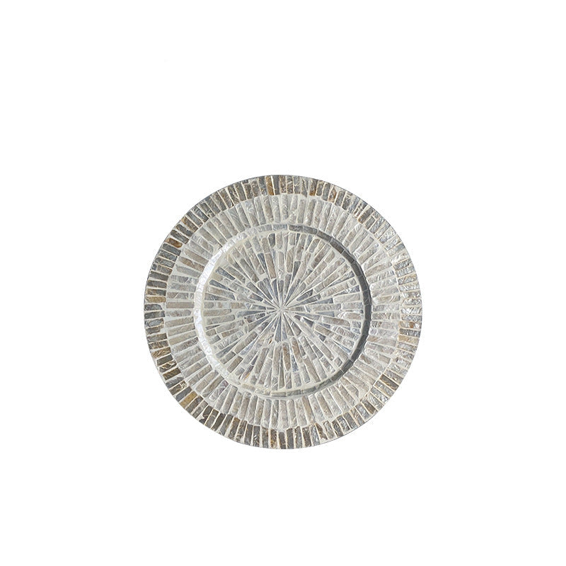 Assiette de Service Élégante pour Femmes avec Motif Floral 3