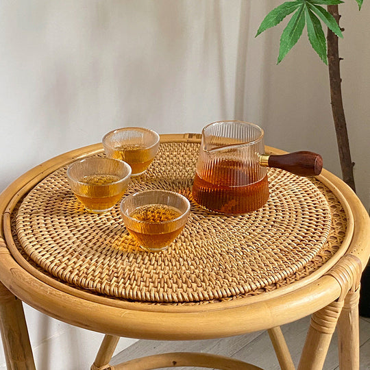Assiette de Service Ronde Design Naturel 1