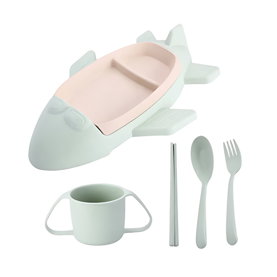Assiette pour Enfants en Forme de Voiture Amusante avec Compartiments Séparés 16