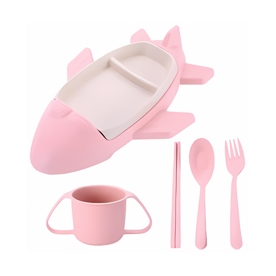 Assiette pour Enfants en Forme de Voiture Amusante avec Compartiments Séparés 17
