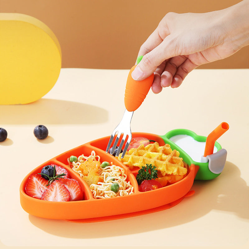 Assiette pour Tout-Petits avec Ventouse Pratique 1