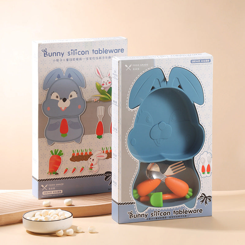 Assiette pour Tout-Petits avec Ventouse Pratique 14