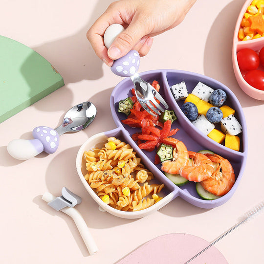 Assiette pour Tout-Petits avec Ventouse Pratique 2
