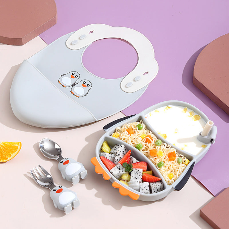 Assiette pour Tout-Petits avec Ventouse Pratique 3