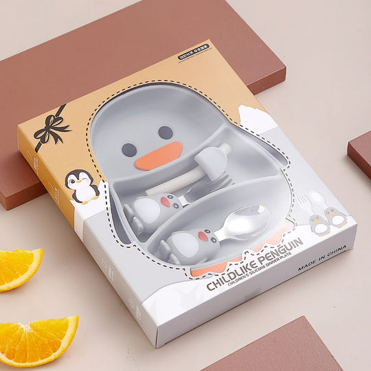 Assiette pour Tout-Petits avec Ventouse Pratique 9
