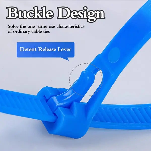 Attache Câble Réutilisable Pratique pour Organisation à Domicile et au Jardin 3