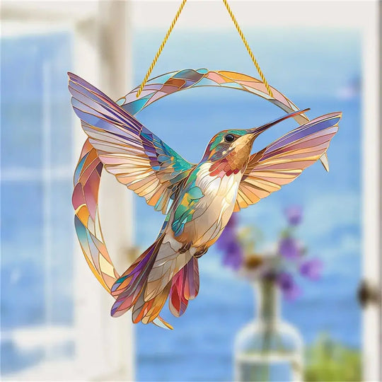 Attrape-soleil en cristal Colibri pour la maison et le jardin 1