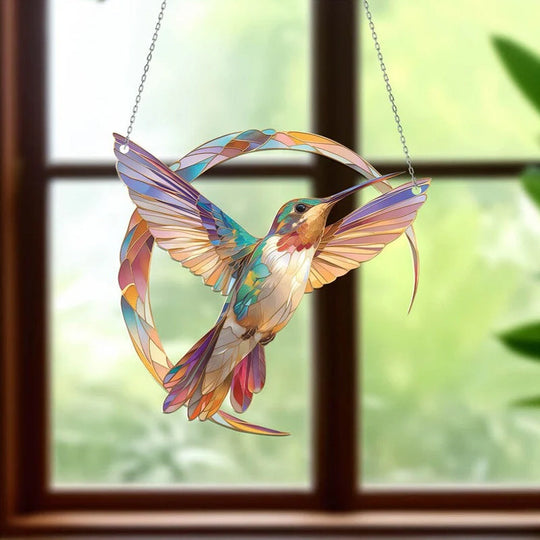 Attrape-soleil en cristal Colibri pour la maison et le jardin 2