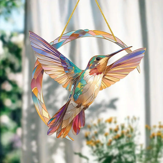 Attrape-soleil en cristal Colibri pour la maison et le jardin 7