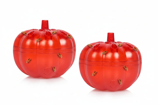 Attrape Mouche Maison Design Tomate Réutilisable pour Cuisine et Espaces Extérieurs 0