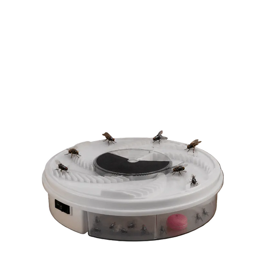Attrape Mouches Électrique Silencieux pour Intérieur et Extérieur, Piège à Mouche Efficace 0