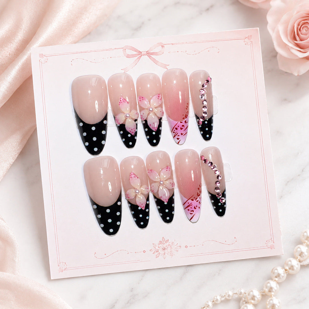 Autocollants pour Ongles Floraux Créatifs - Stickers Ongles 30 Pièces 8