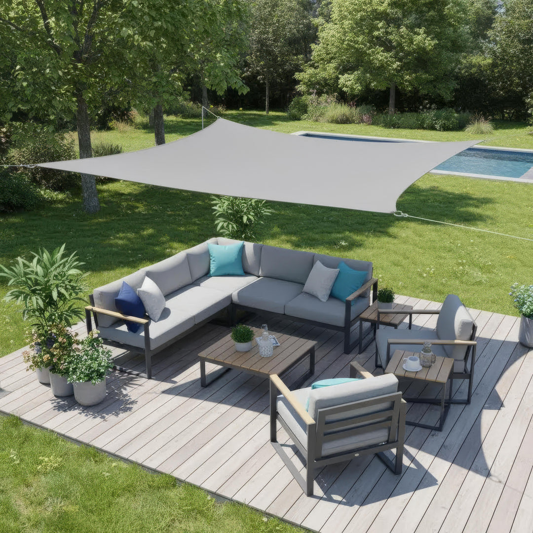 Auvent Rectangulaire Imperméable pour Terrasse et Balcon 2