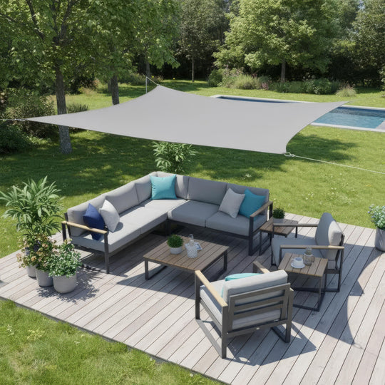 Auvent Rectangulaire Imperméable pour Terrasse et Balcon 2