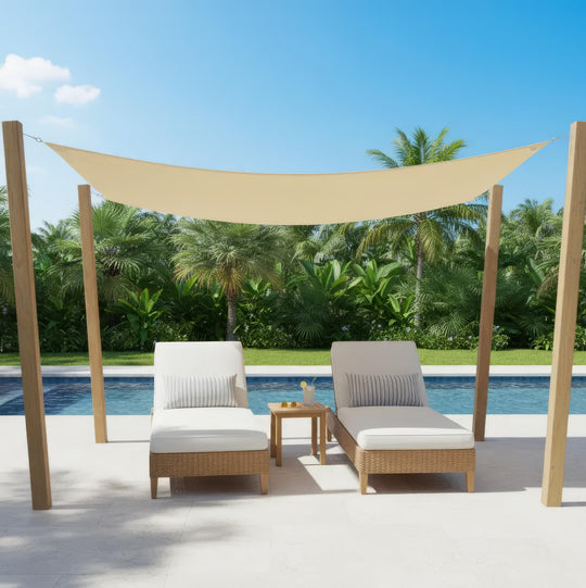 Auvent Rectangulaire Imperméable pour Terrasse et Balcon 8