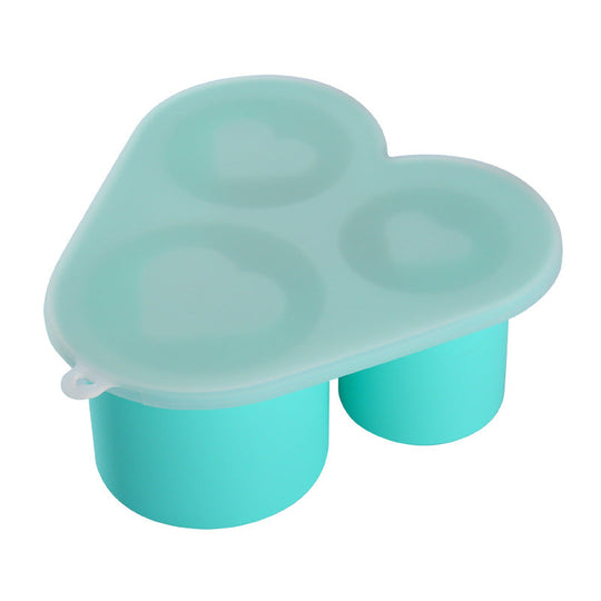 Bac à Glaçons Silicone Pratique avec Couvercle Amovible 2