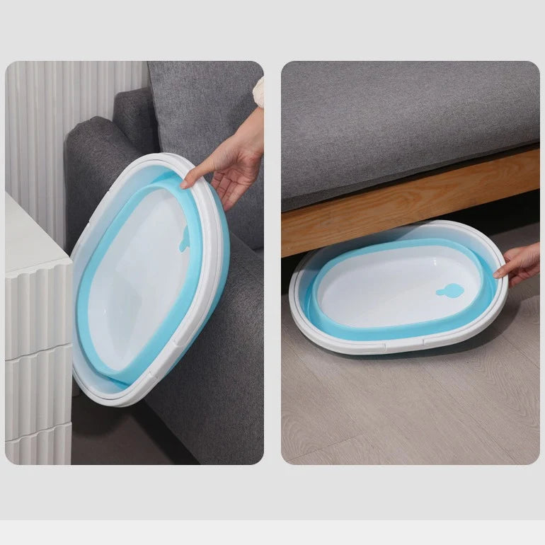 Bac de Transport Pliable avec Poignées Ergonomiques 1