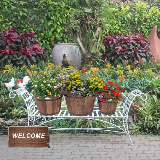 Bacs à Plantes en Bois pour Intérieur et Extérieur 1