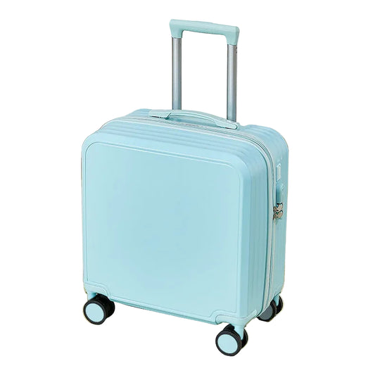 Bagage Cabine Compact Unisexe à Coque Rigide avec Roues Multidirectionnelles 0