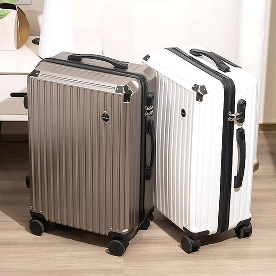 Bagage à roulettes unisexe robuste et texturé 1