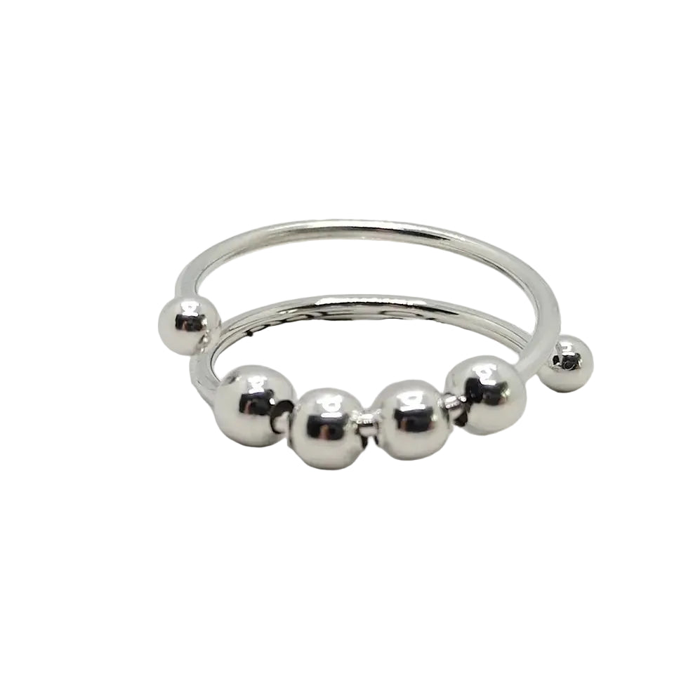 Bague Anti-Stress Rotative pour Femme 0