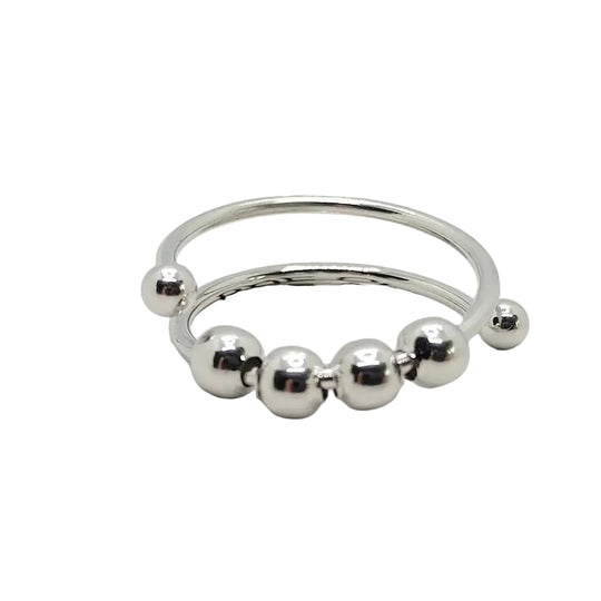 Bague Anti-Stress Rotative pour Femme 0