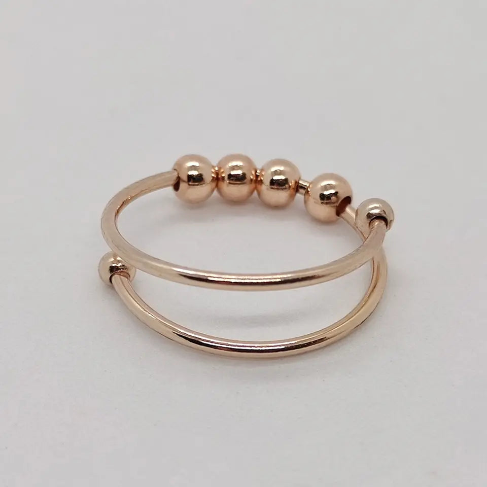 Bague Anti-Stress Rotative pour Femme 2