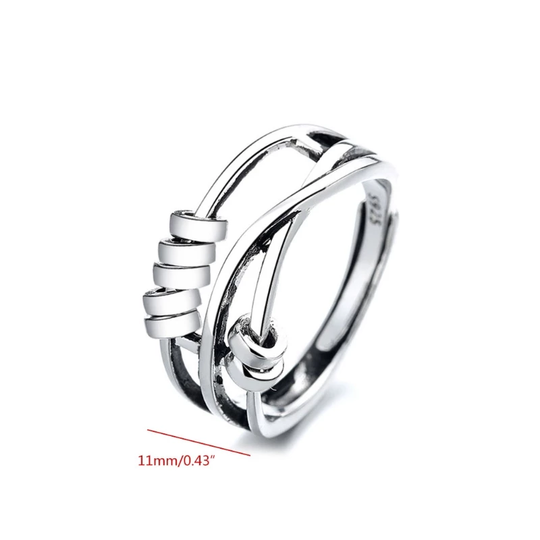 Bague Femme Ajustable Élégante pour Toutes Occasions 3