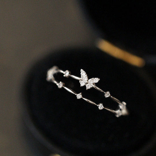 Bague Papillon Ajustable 3
