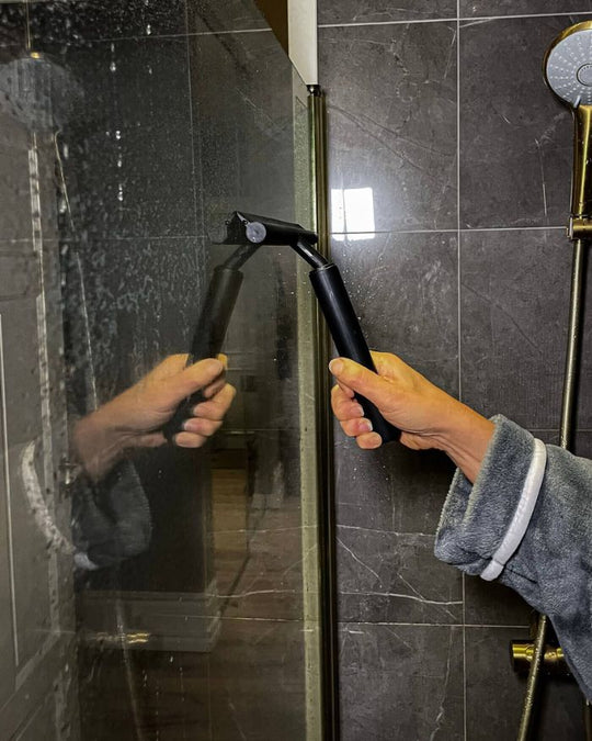 Balai de Douche Télescopique Femme Aluminium Silicone 120 cm 4