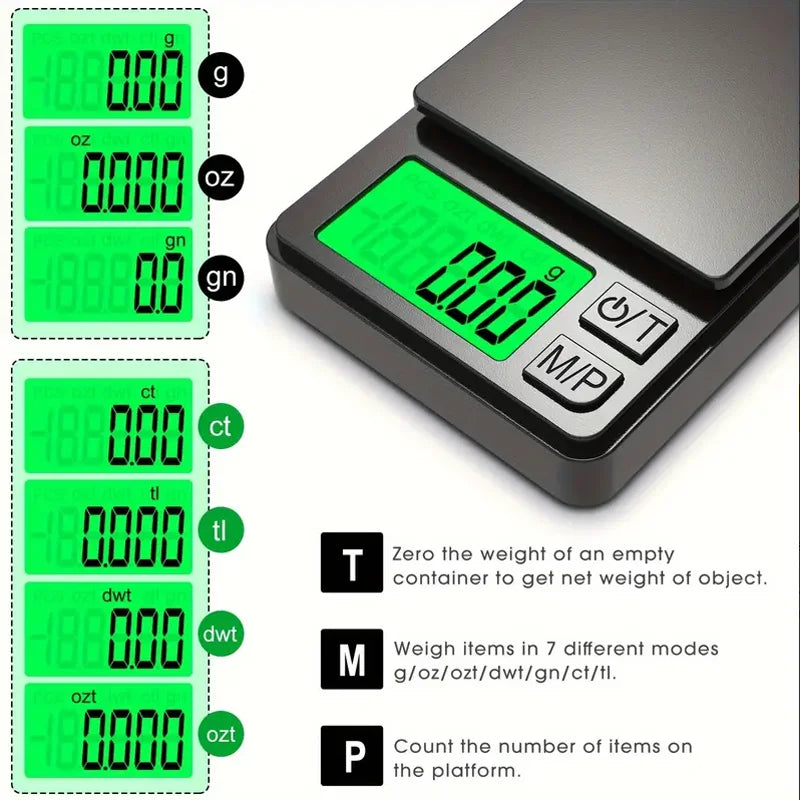 Balance Numérique de Voyage Précise 2