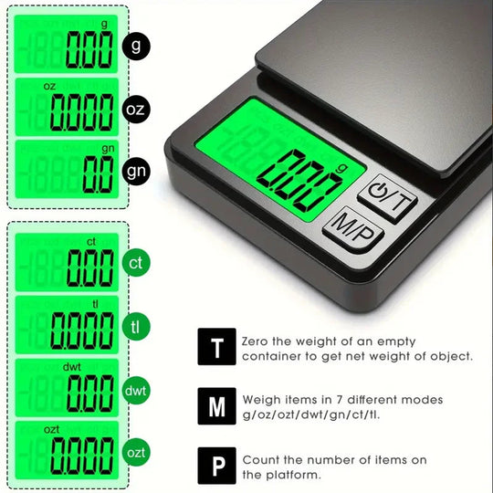 Balance Numérique de Voyage Précise 2