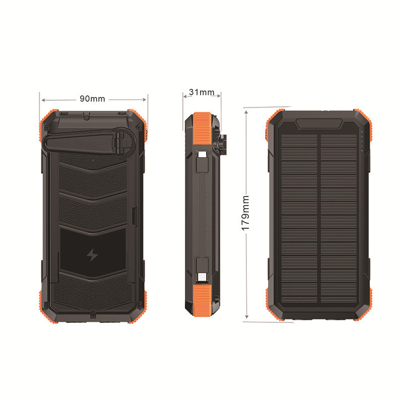 Banque D'énergie Solaire Portable Pliable Pour Homme Et Femme 1