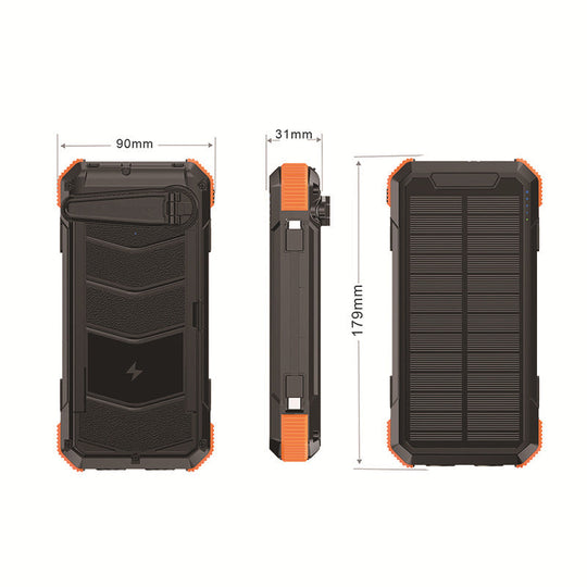 Banque D'énergie Solaire Portable Pliable Pour Homme Et Femme 1