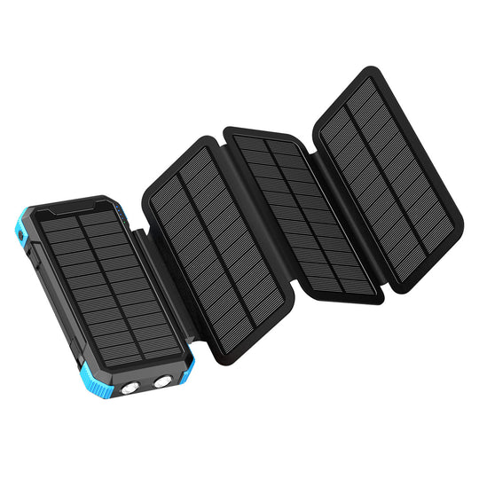 Banque D'énergie Solaire Portable Pliable Pour Homme Et Femme 4