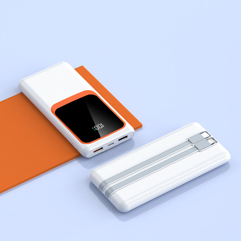 Banque d'alimentation portable avec affichage numérique et charge rapide 0