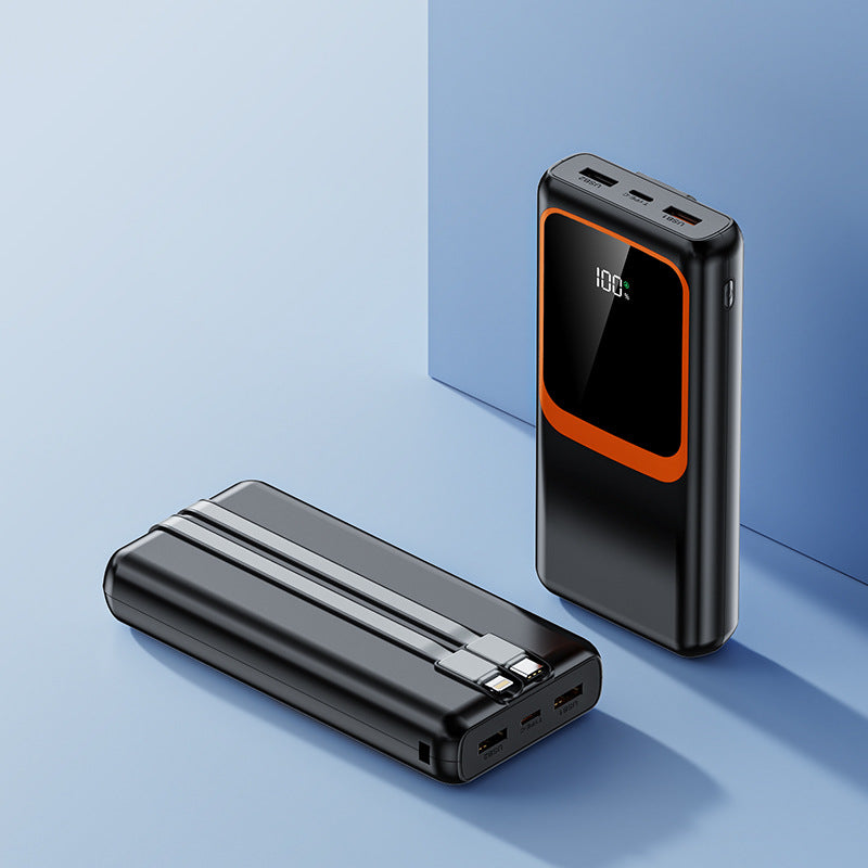 Banque d'alimentation portable avec affichage numérique et charge rapide 1