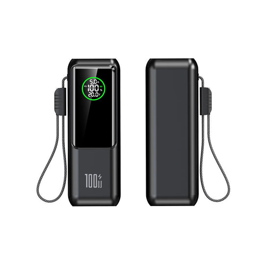 Banque d'alimentation portable avec affichage numérique et charge rapide 3