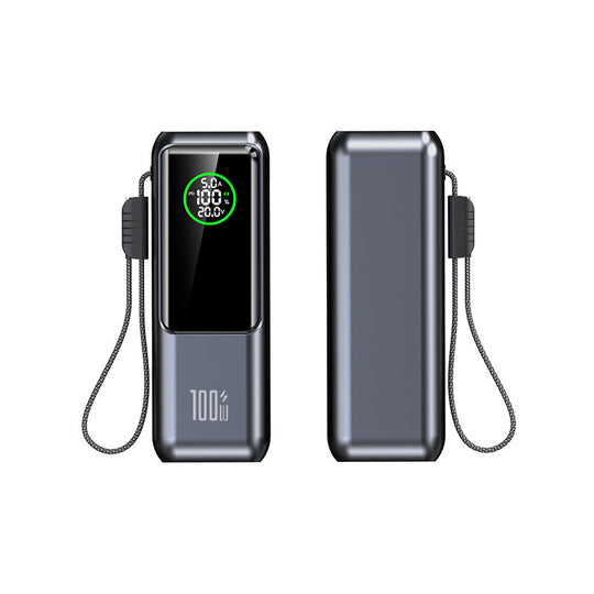 Banque d'alimentation portable avec affichage numérique et charge rapide 4
