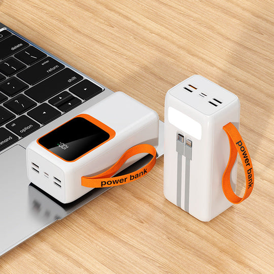 Banque d'alimentation portable avec affichage numérique et charge rapide 4